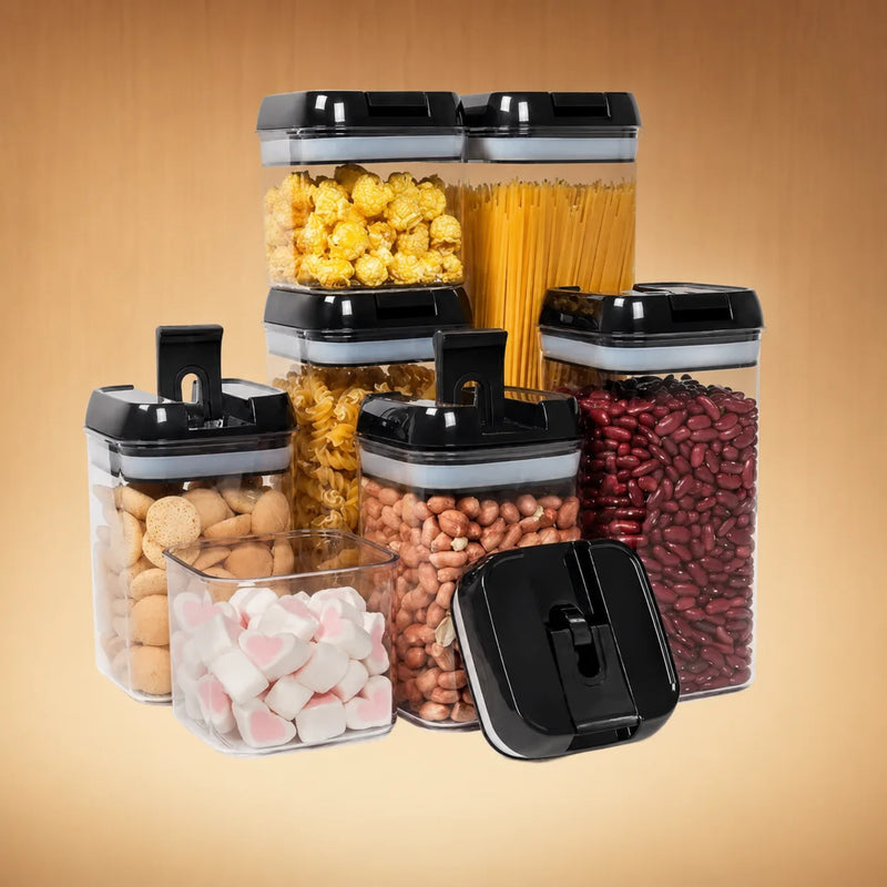 Set De Tarros Para Cocina X7 Unidades